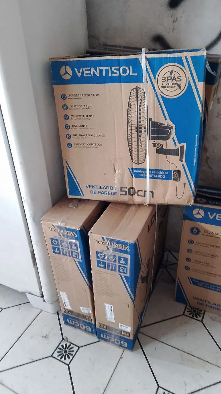 Ventiladores de parede 