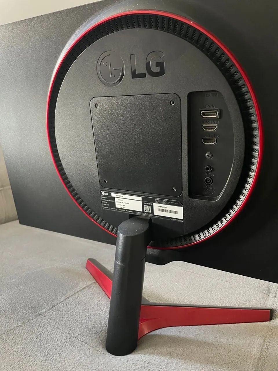 Monitor LG gamer UltraGear 24 polegadas - Foto 3