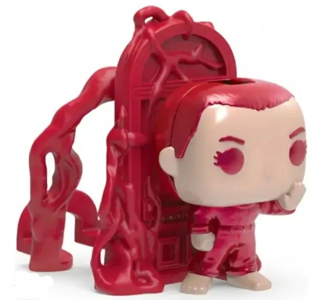 Eleven Vermelha Kinder Joy Stranger Things importado 