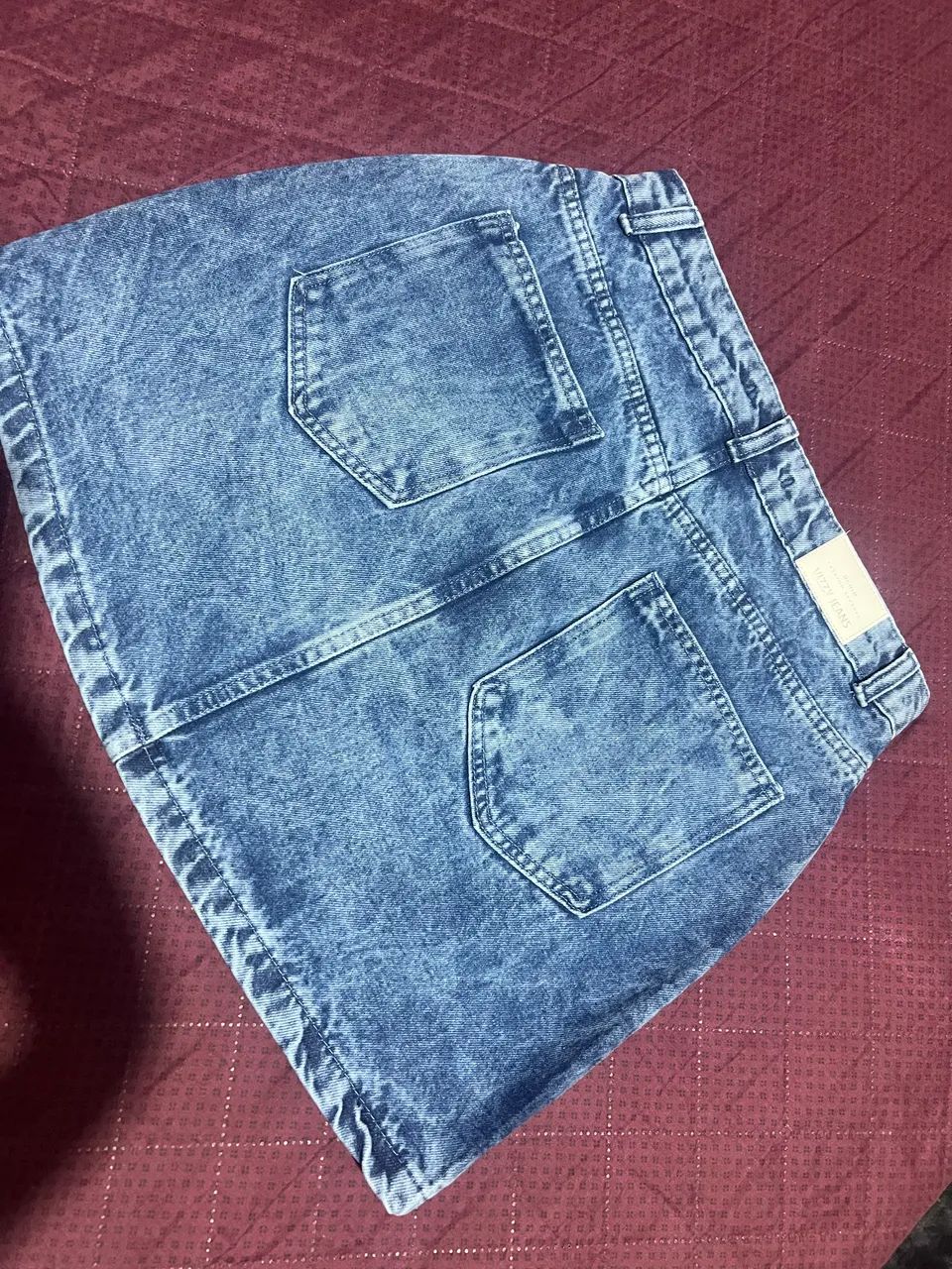 Saía jeans feminina 