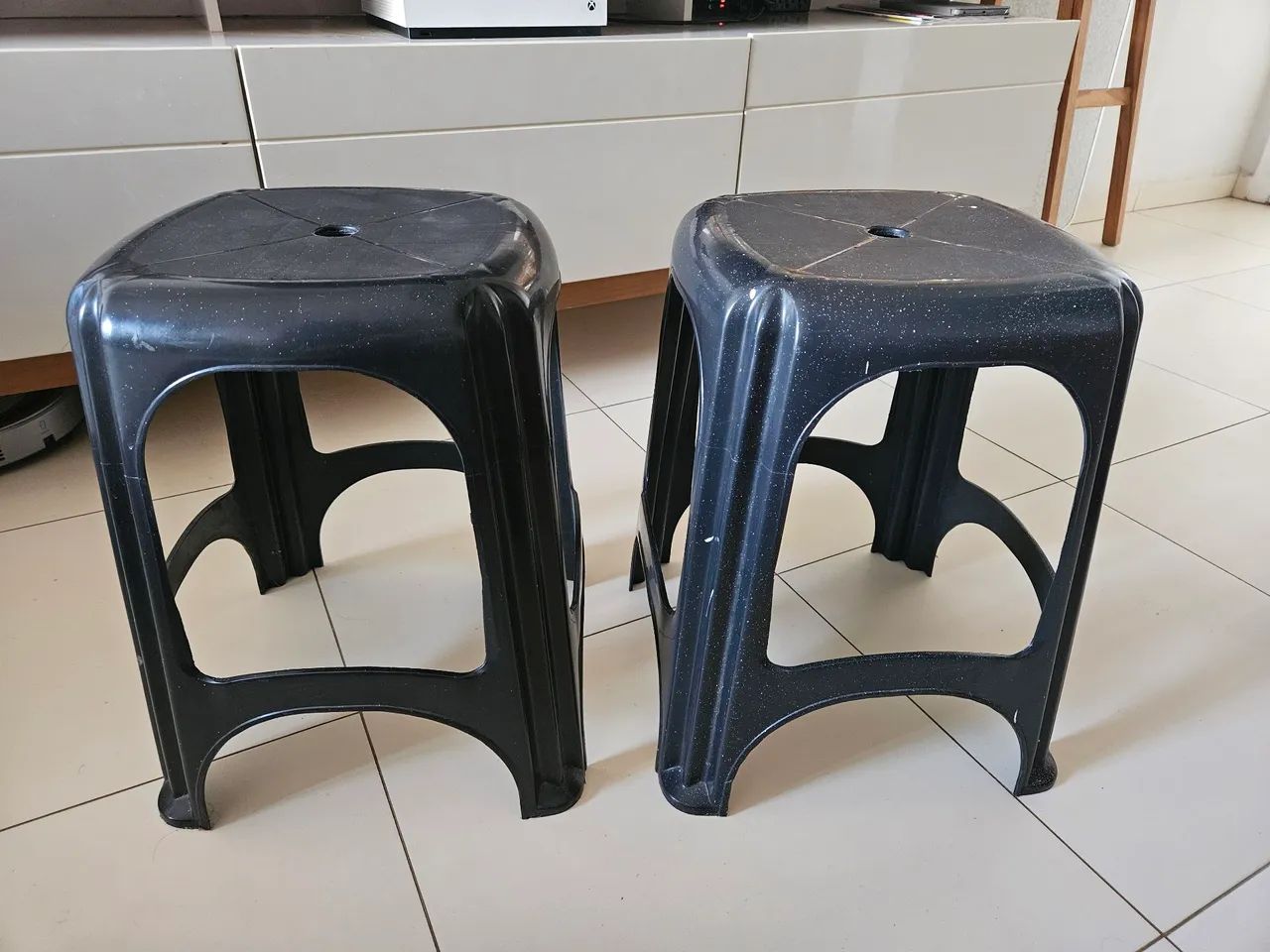2 Banquetas Pretas - Foto 2