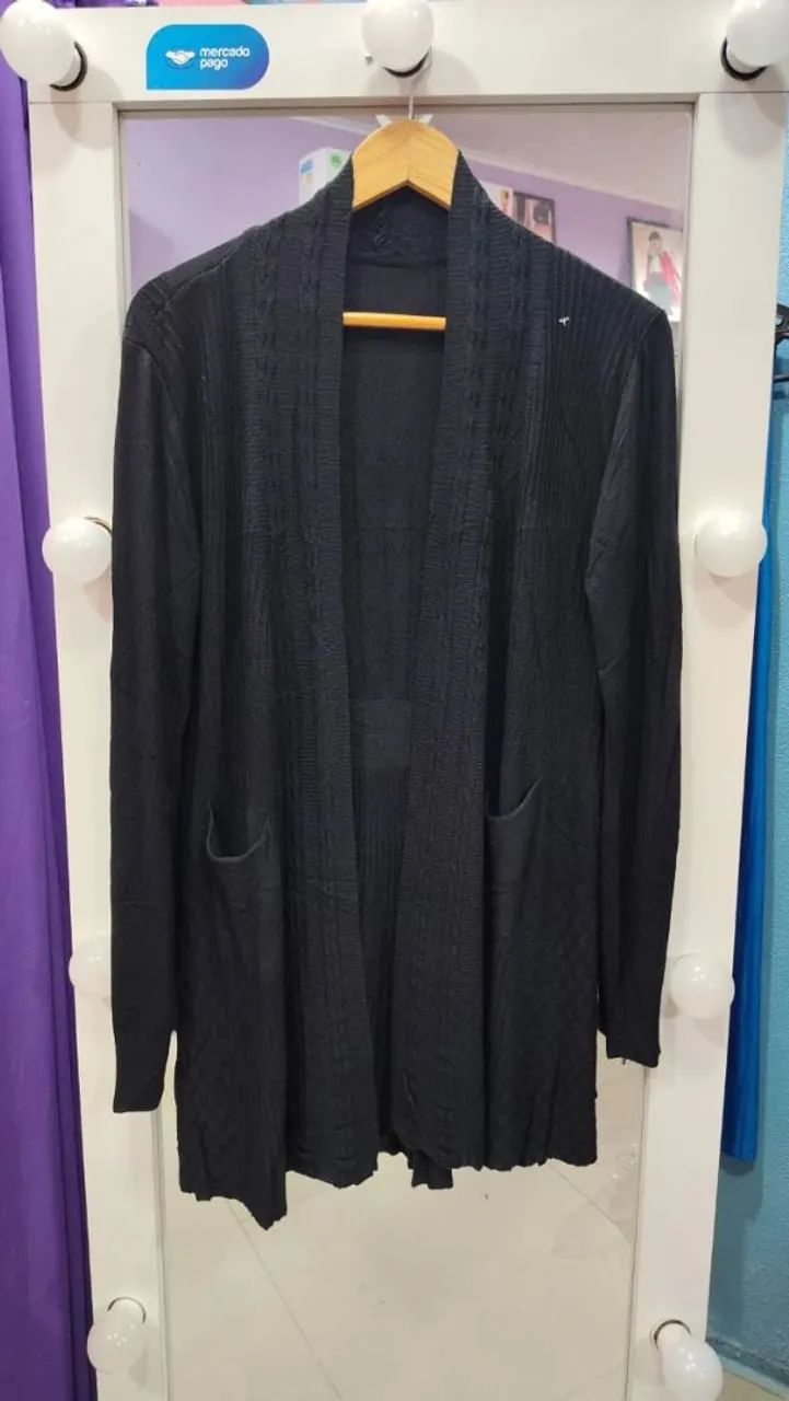CARDIGÃ NO TRICÔ ? - Foto 2