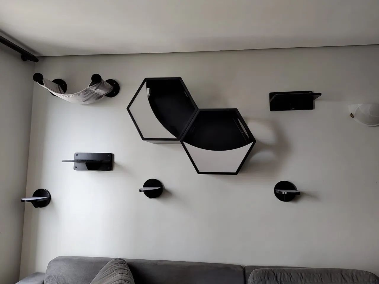 Nicho de parede para gato