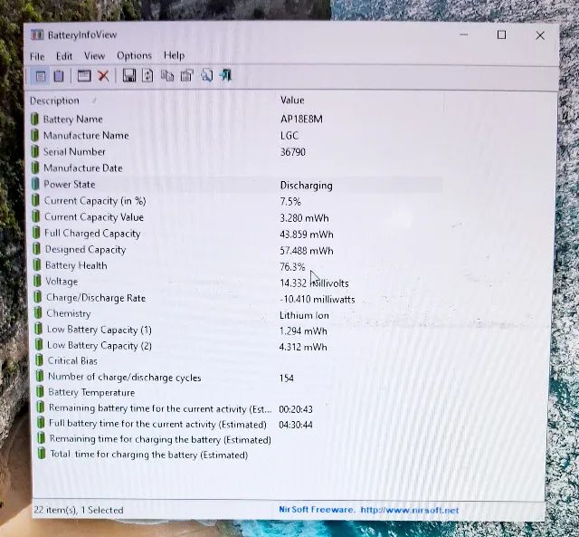 Bateria Notebook Acer Nitro 5 AN515-54 Mod. AP18E8M - Foto 3