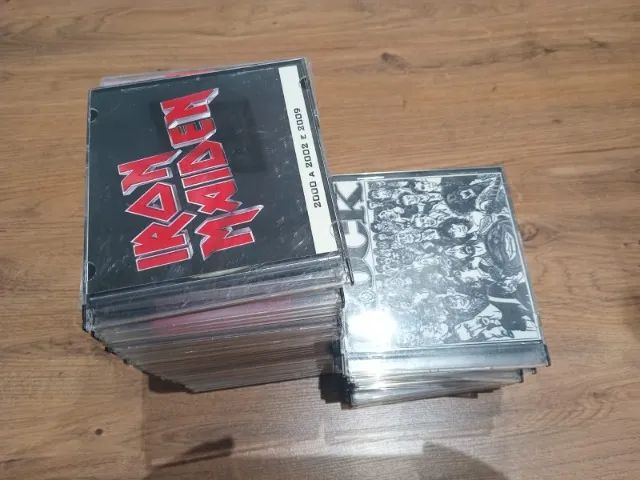 Cd's de rock, lote com 63 unidades = R$ 60,00 - Foto 4