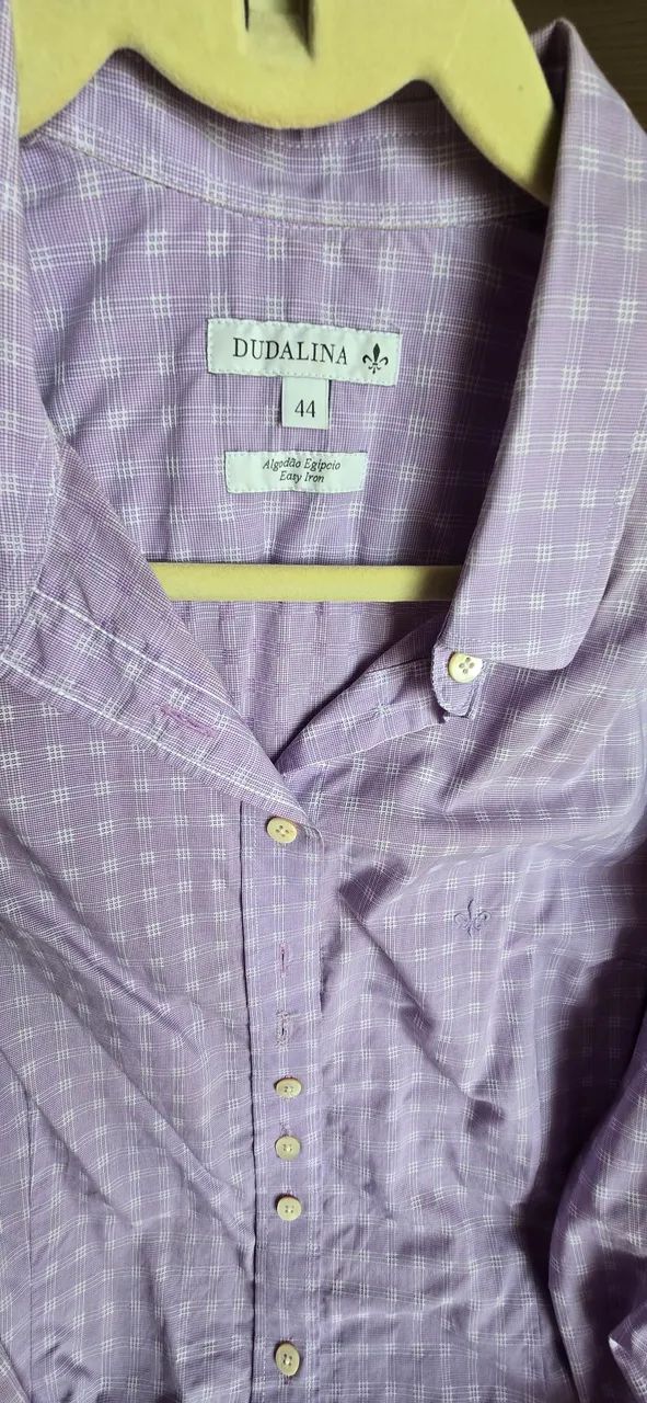 02 camisas DUDALINA TAMANHO 44
