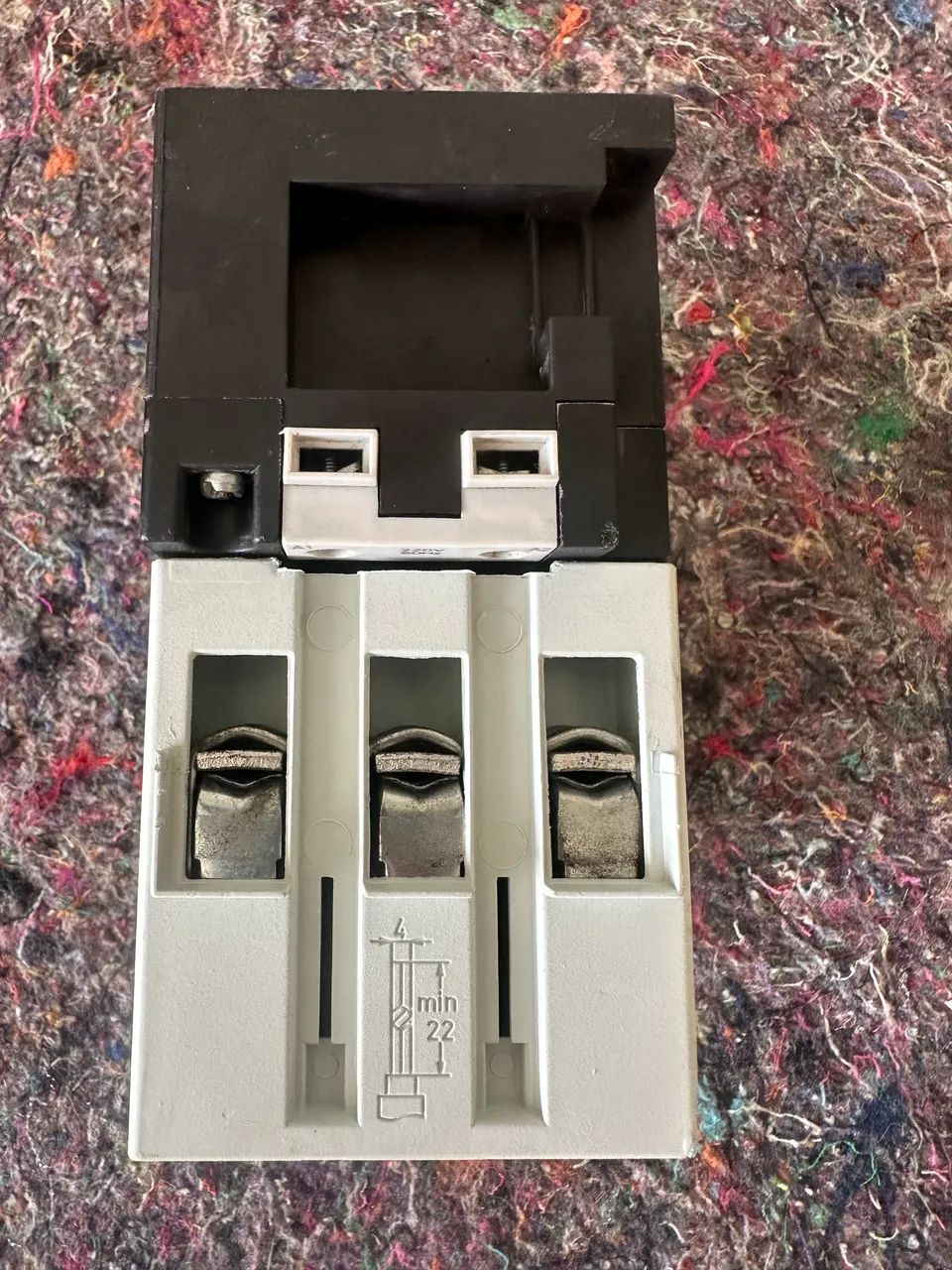 Contator Siemens Sirius 3RT1044 100A - Foto 2