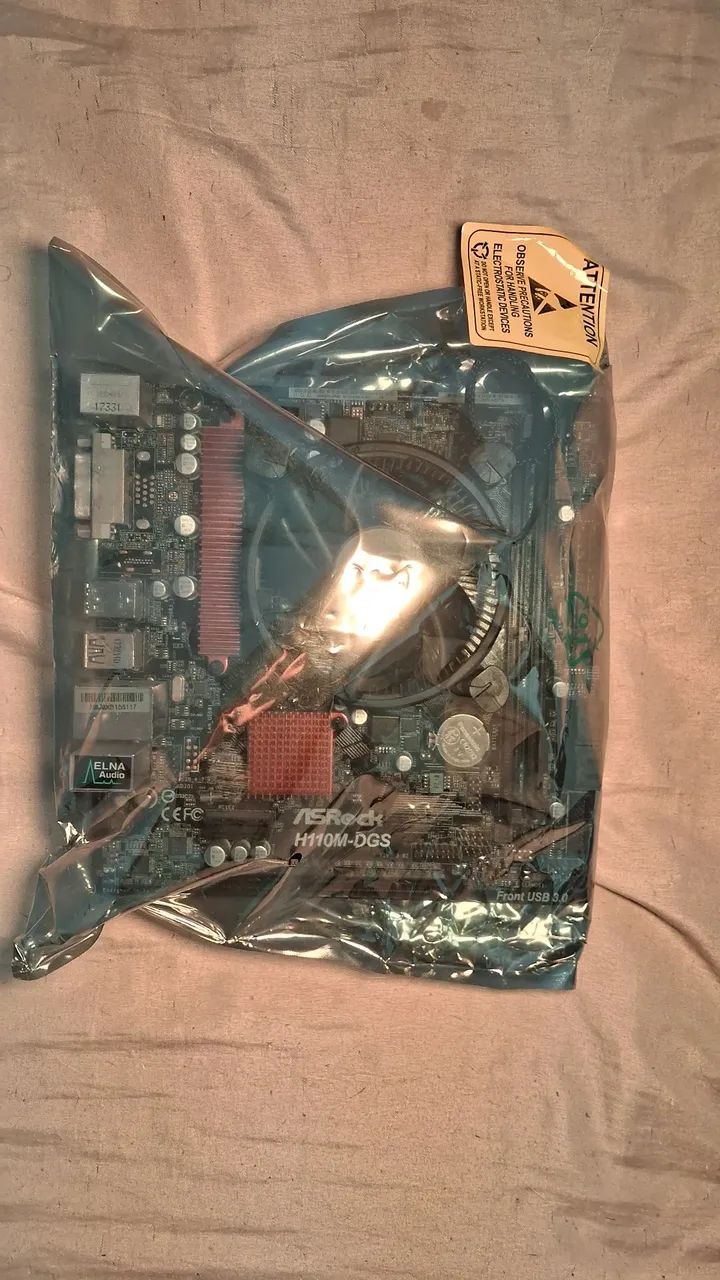 Kit placa mãe + processador intel genéricos  - Foto 5
