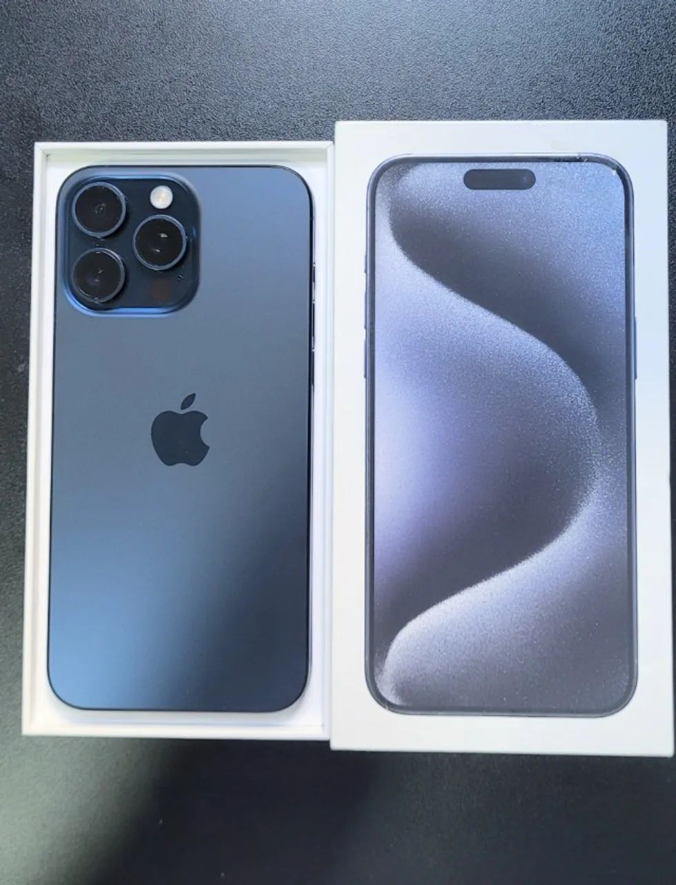 IPhone 15 Pro Max Blue Titanium 256 GB - Celulares e Smartphones