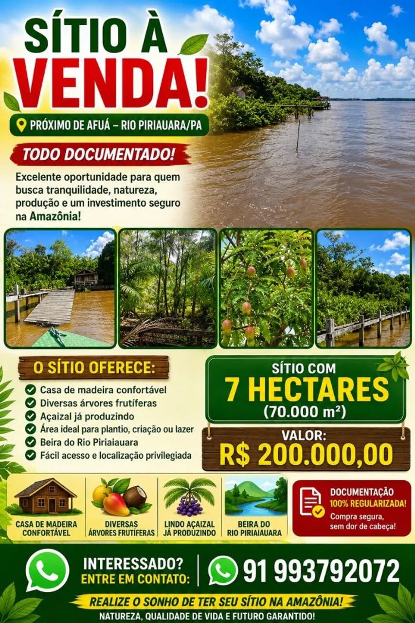 Vendo Terreno/Sitio