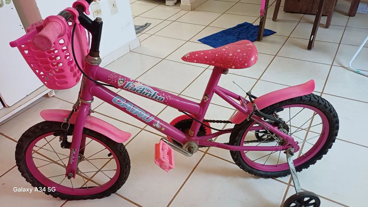 Bicicleta infantil  seminova - Foto 2