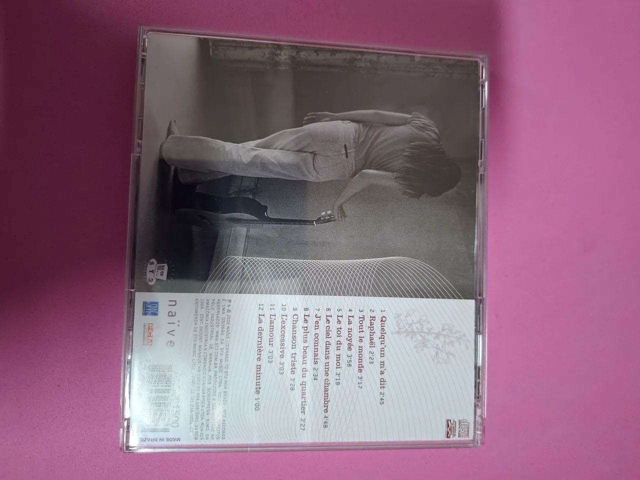 CD Carla Bruni - Quelqu'un M'a Dit (Original) - Foto 3