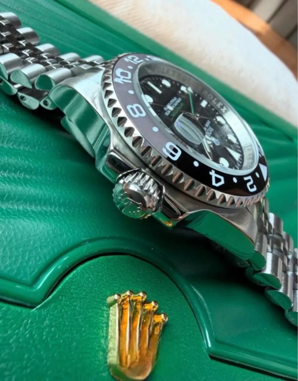 RELÓGIO ROLEX GMT MASTER II BRUCE WAYNE - Foto 3