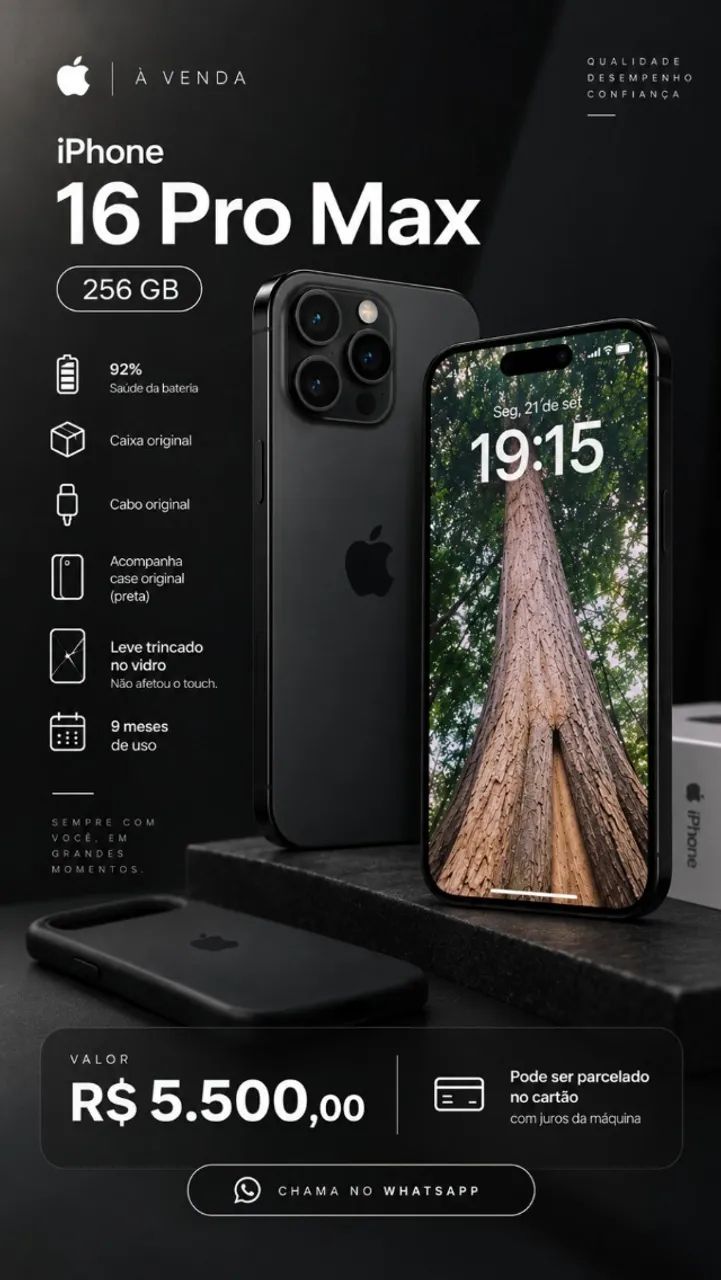 Apple Iphone 16 Pro Max 256GB - Foto 5