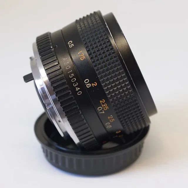Yashica ML 50mm f/1.7, montagem Contax/Yashica C/Y, Made in Japan