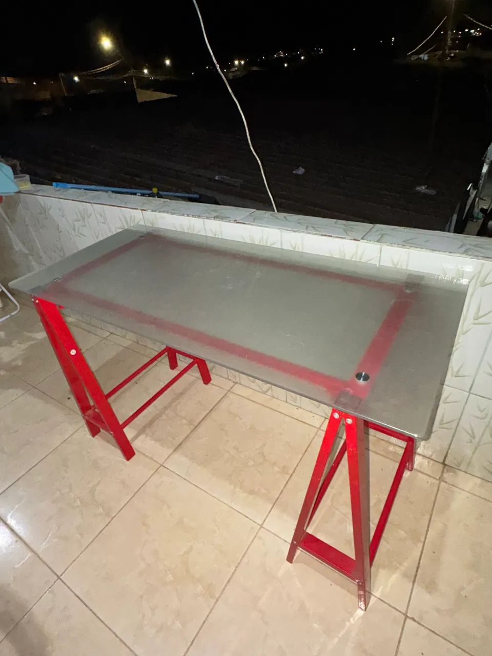 Mesa vidro para estudo  - Foto 5