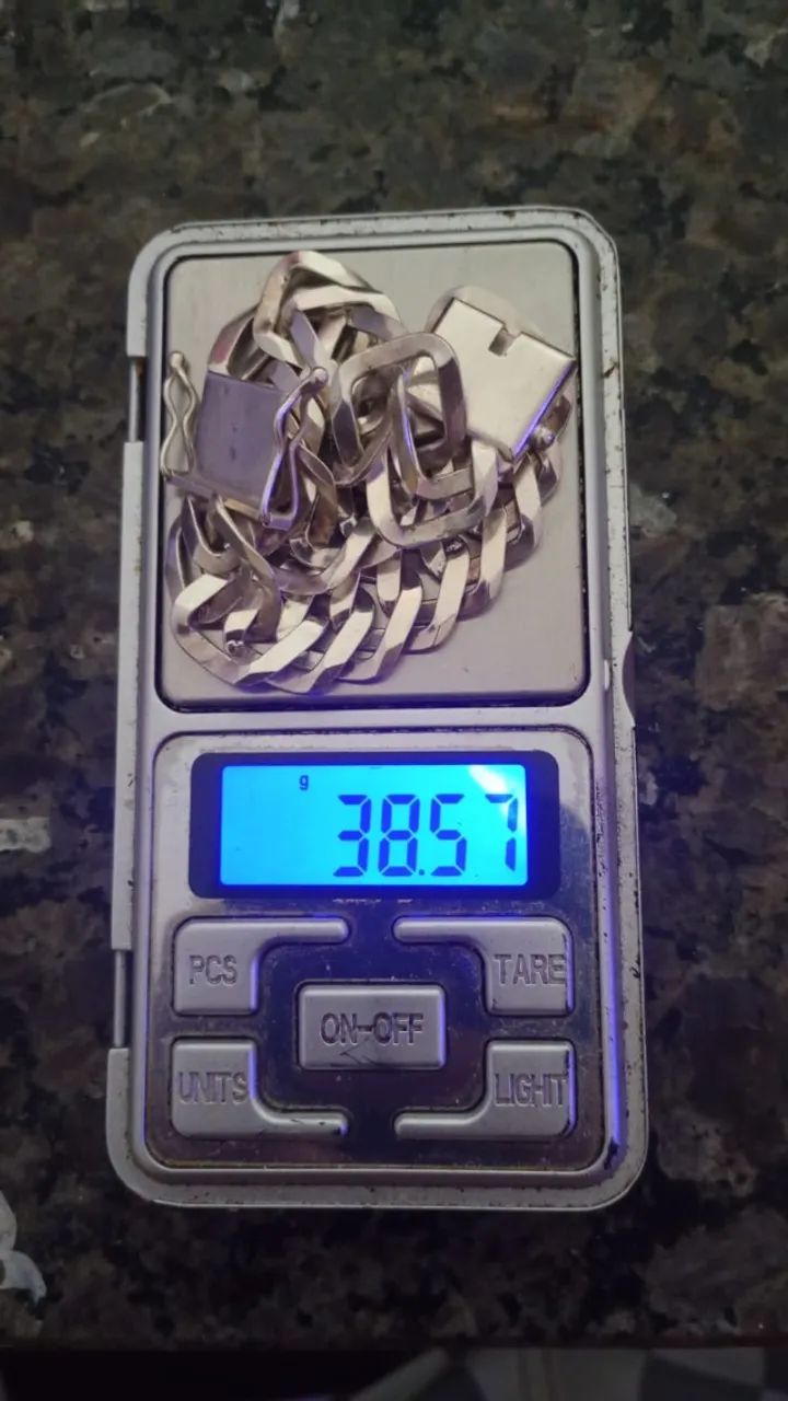 Pulseira de prata  - Foto 3
