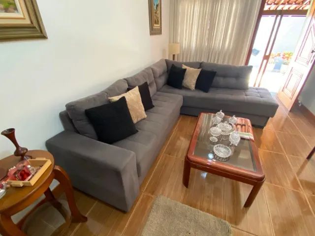 Lindo sofá de canto em L - Foto 3