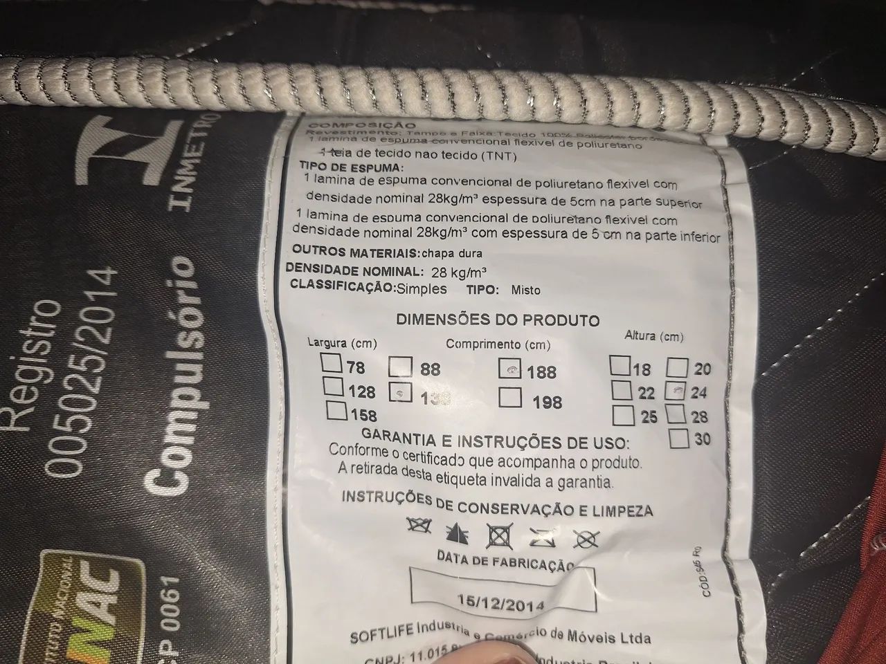 Cama Box casal preço bom e otimo estado. - Foto 4