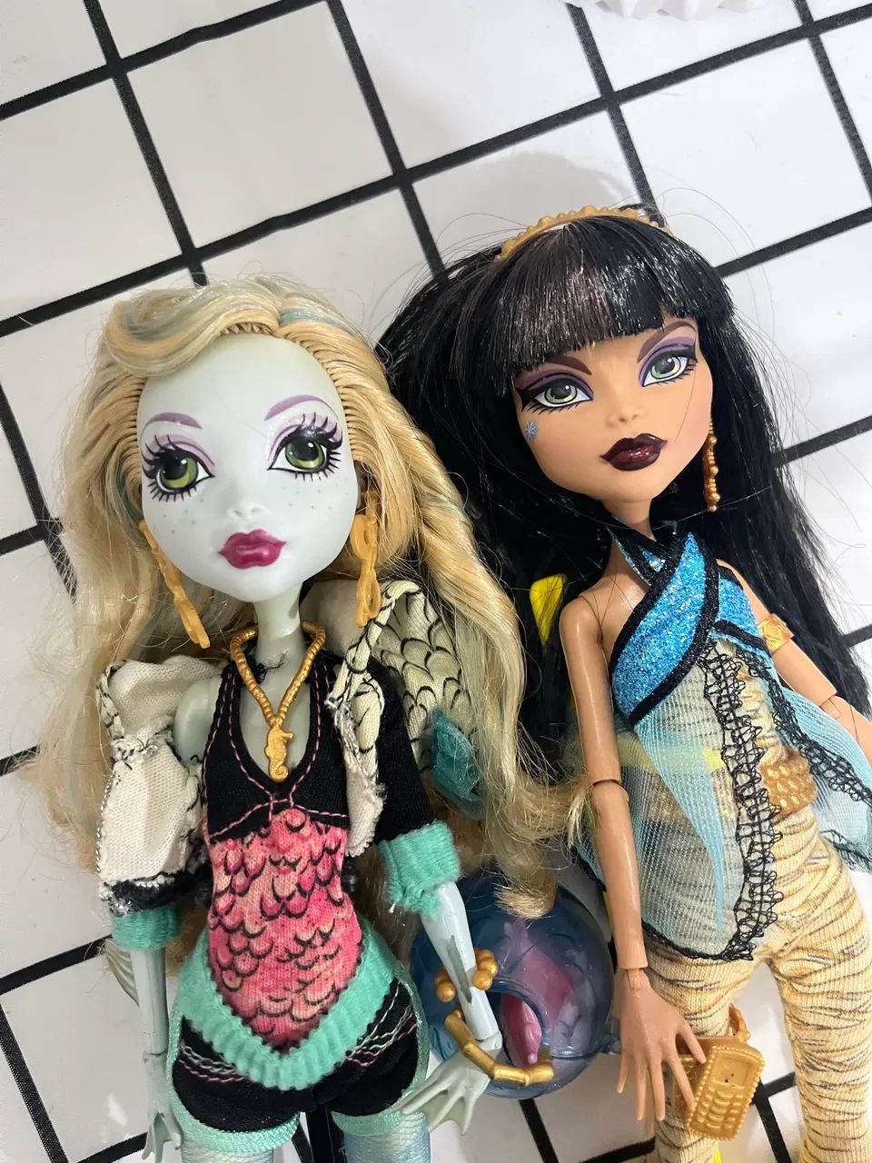 Monster high troca lagoona Cleo básicas 