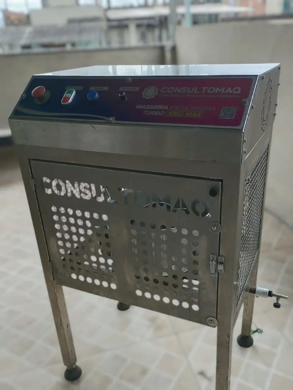 Masseira Planetária de Salgados CONSULTOMAQ MAX - 10KG - A GÁS + 220V Valor no PIX - Foto 2