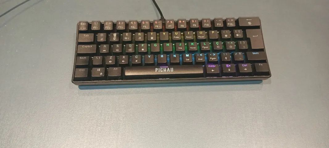 Kit netuno L Teclado mecânico Pichau switch red e mouse Pichau  - Foto 3