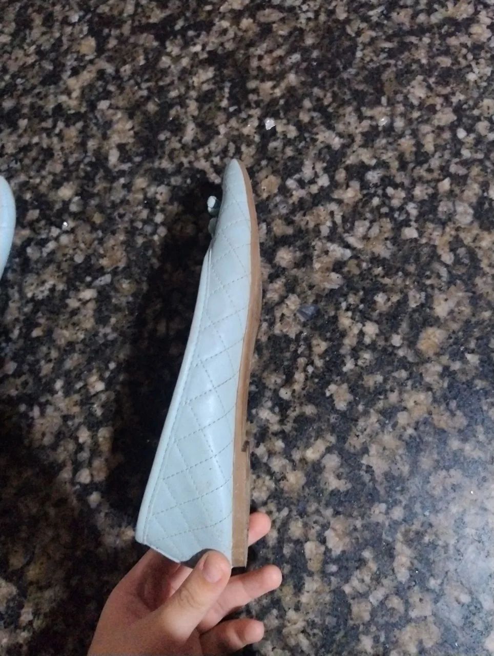Sapatilha Penélope azul com laços - Foto 3