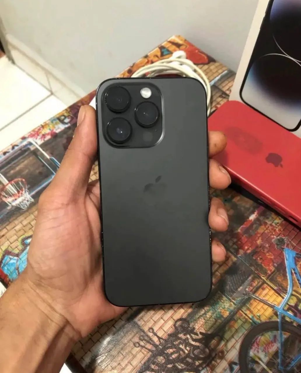 iPhone 14 Pro black 128gb - Foto 3