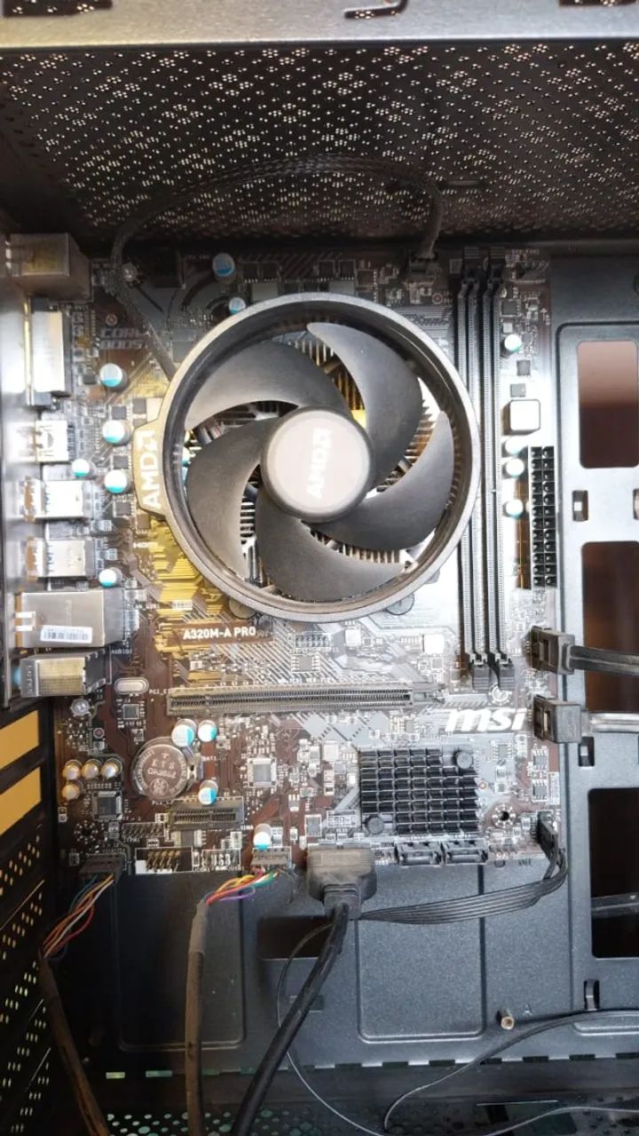 RYZEN 5 4600G + MSI A320M-A PRO KIT COMPLETO