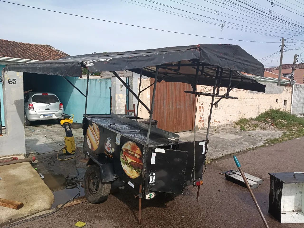 Carrinho de lanche food truck - Foto 3