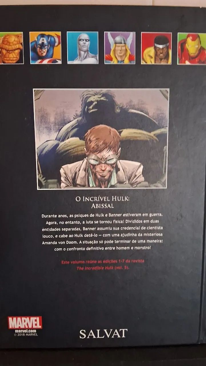 Lote com 2 Graphic Novels do Hulk - Foto 3