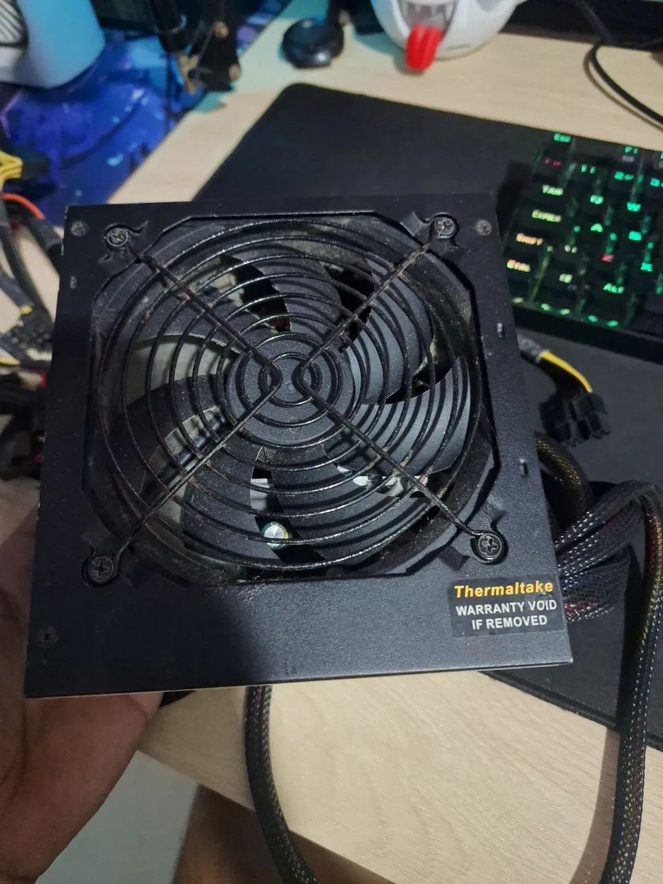 Fonte thermaltake 500 w real funcionando - Foto 2