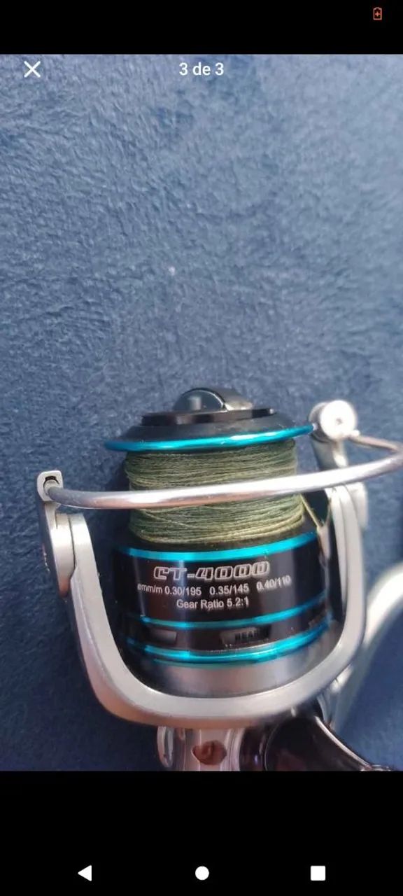 Vara 2.10 molinete 4000 - Foto 2