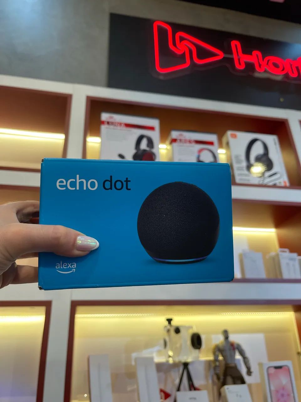 Assistente de voz Amazon Echo dot 5geracao 