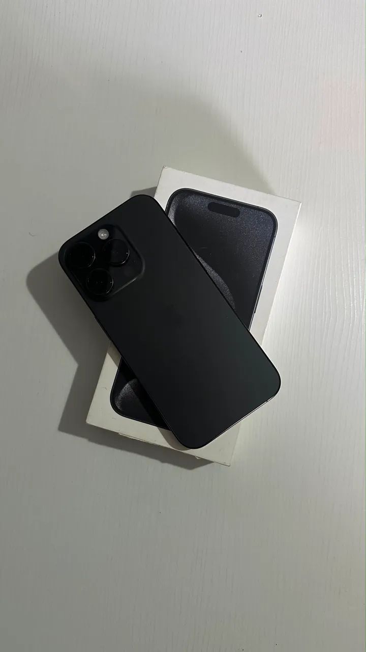 IPhone 15 Pro 128GB | Titânio Preto - Foto 4
