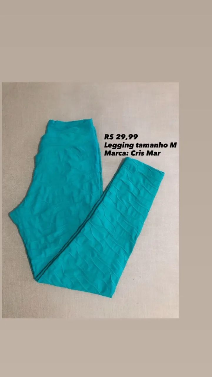 Calça legging tamanho M - Foto 2