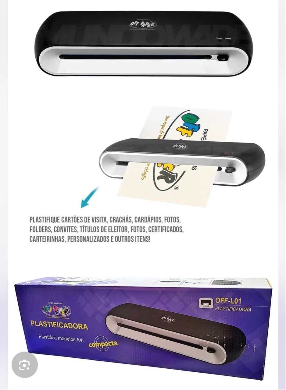 Plastificadora Compacta Offpaper - Foto 4