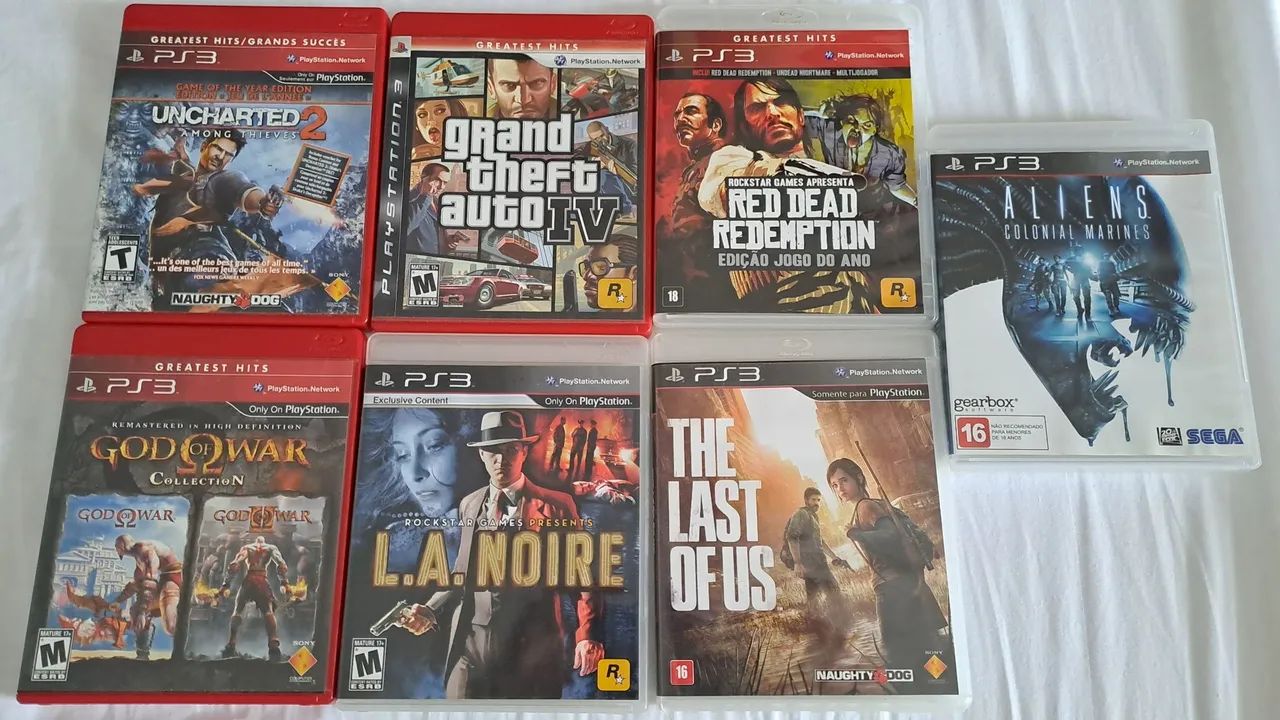 7 JOGOS PS3