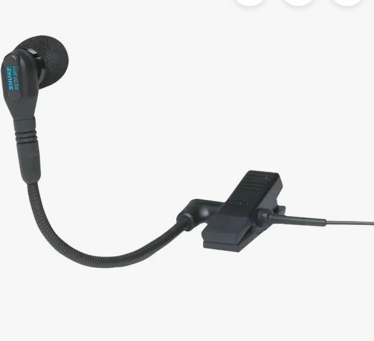 Microfone Shure Beta 98H/C para Saxofone / Sopro - Original e Perfeito Estado - Foto 2