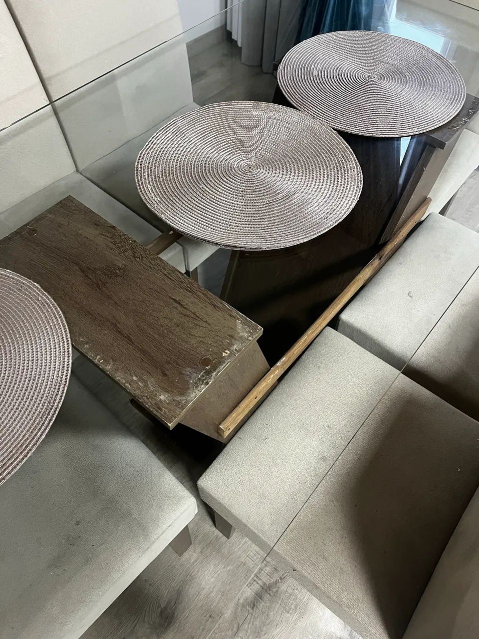 Mesa de jantar com 6 cadeiras - Foto 2