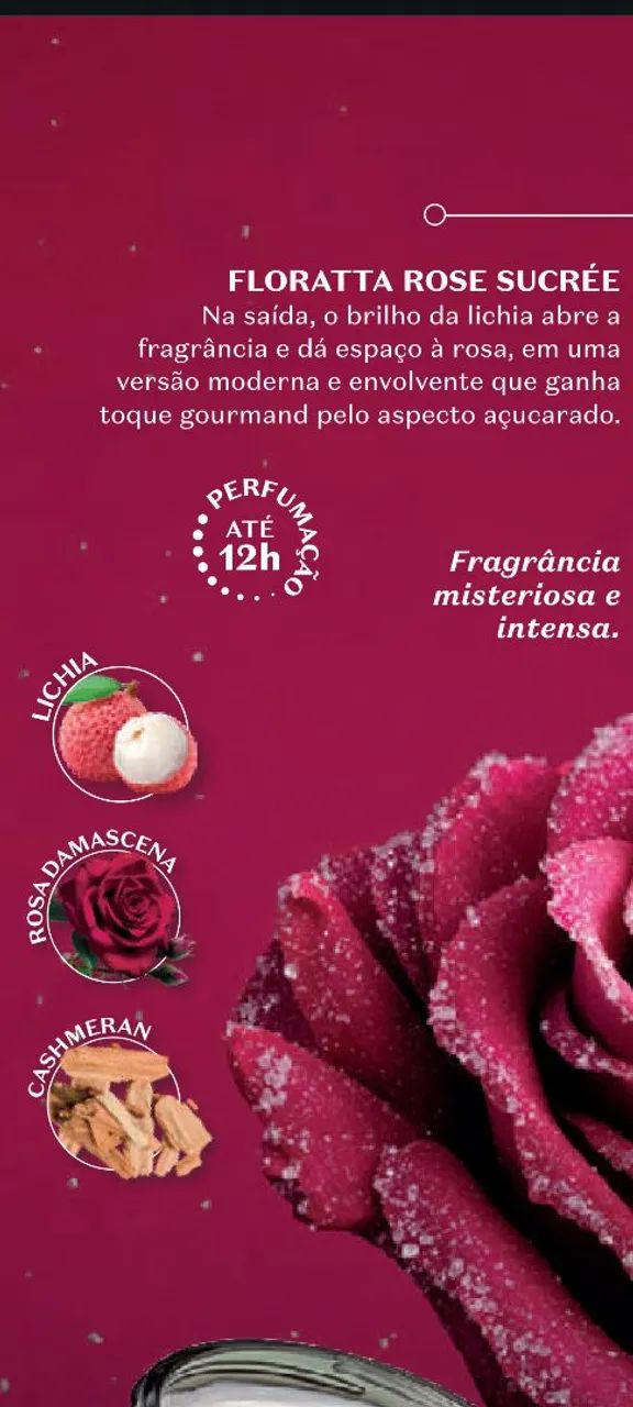 FLORATTA ROSE SUCRÉE EAU DE PARFUM, 75 ml - Foto 4