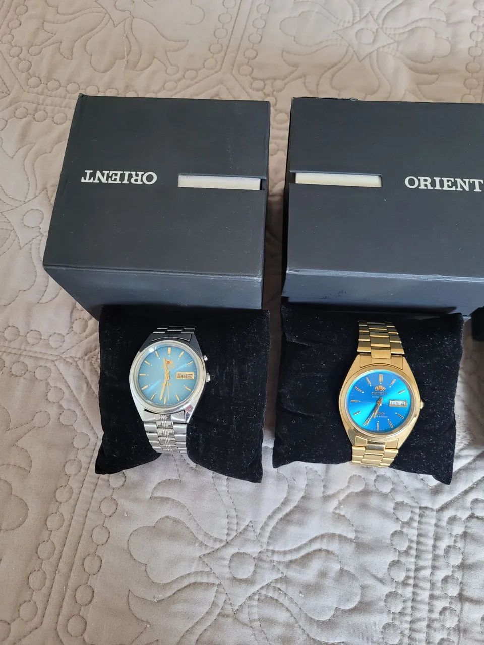 Relógio orient automático dourado  - Foto 5