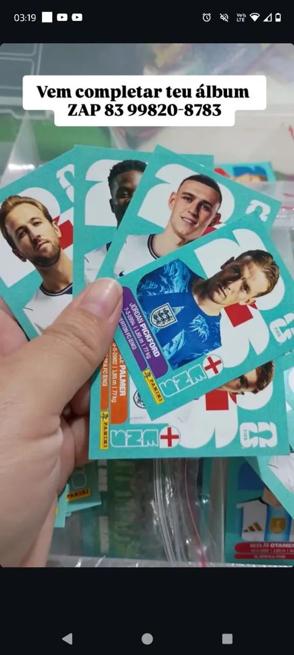 Figurinhas da copa  - Foto 5