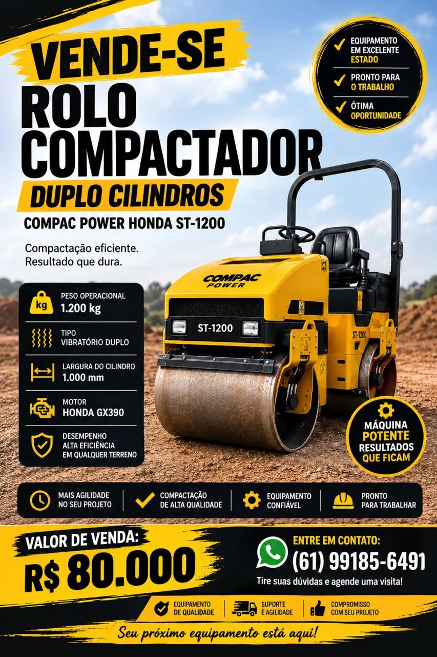 Rolo compactador 