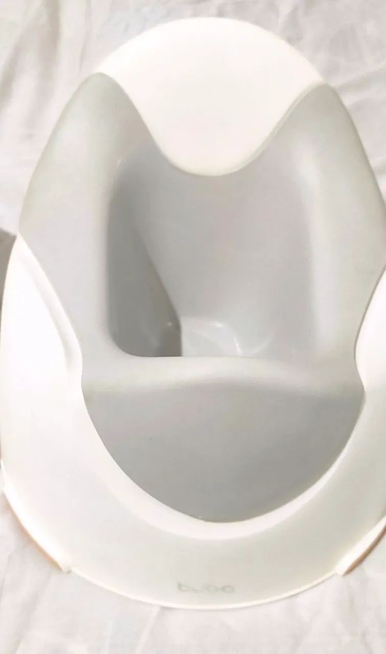 Troninho Infantil Buba - Rosa e Cinza (Venda Unitária 35,00 ou Par 60,00) Usado  - Foto 3