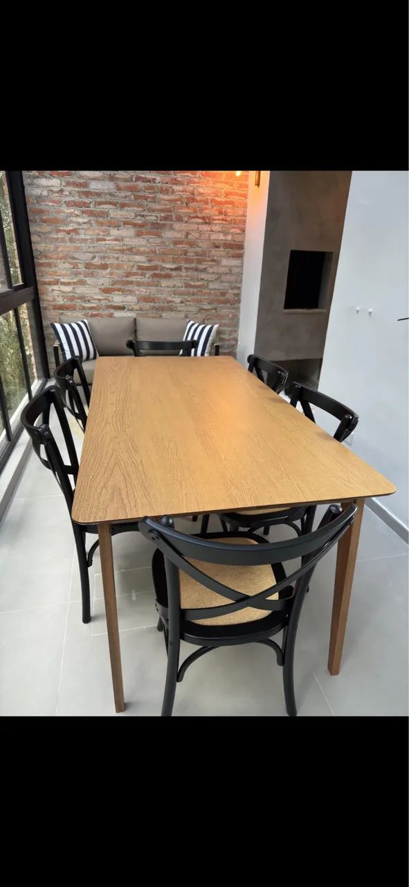Mesa com 8 cadeiras  - Foto 3