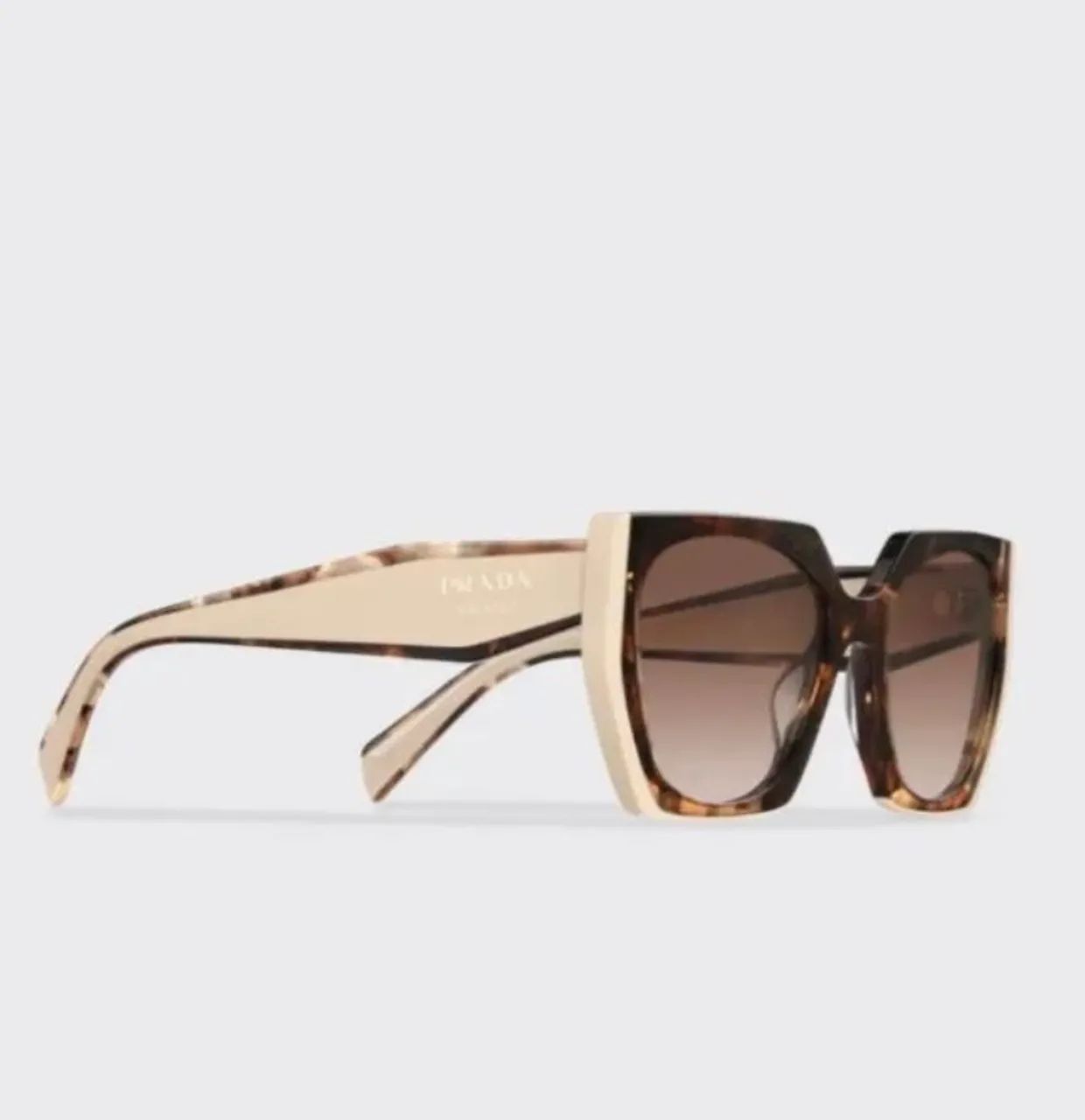 Óculos Original Prada Modelo Spr15w 01r-0a6 - Foto 3