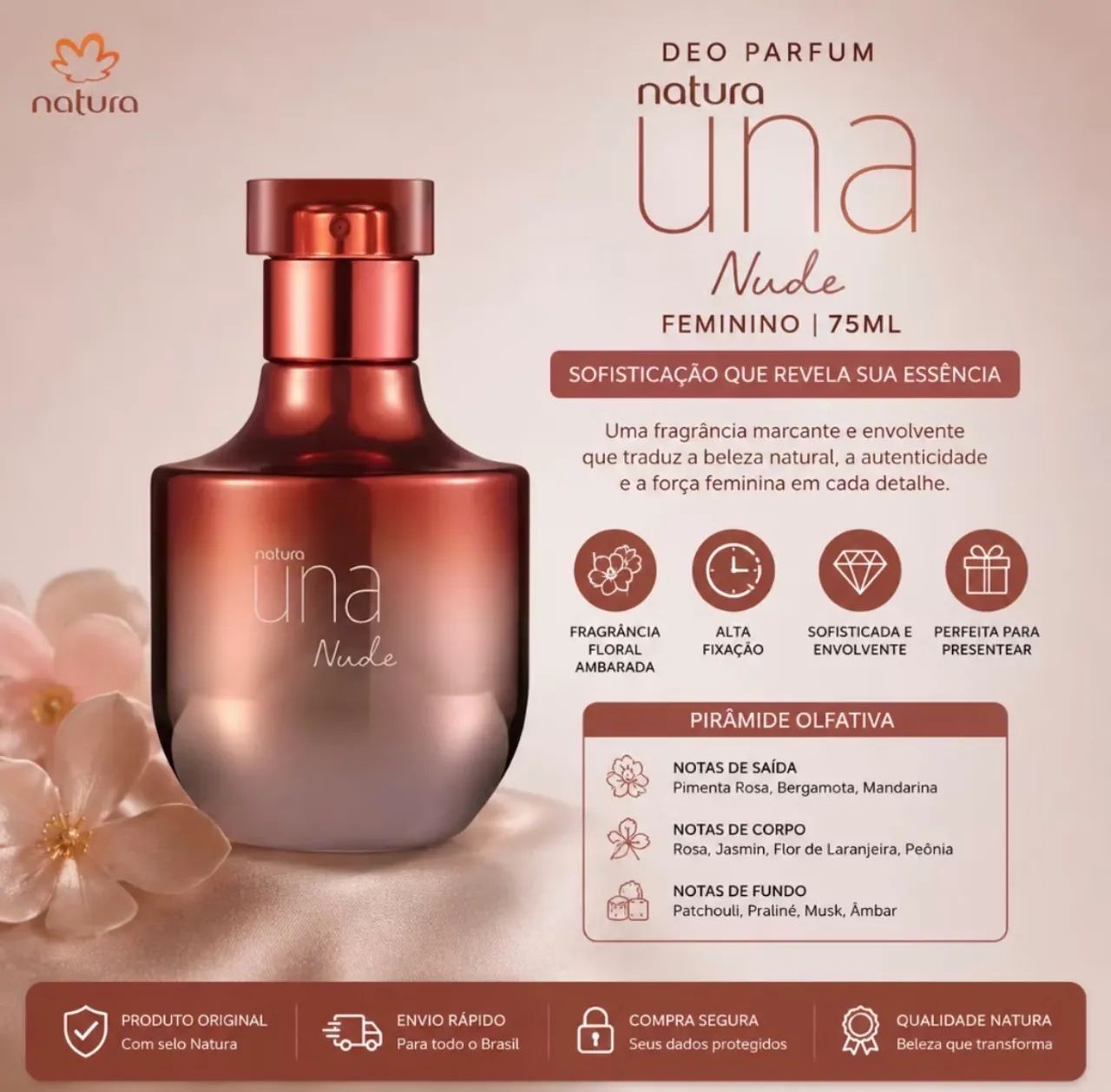 Natura Una Nude Lançamento