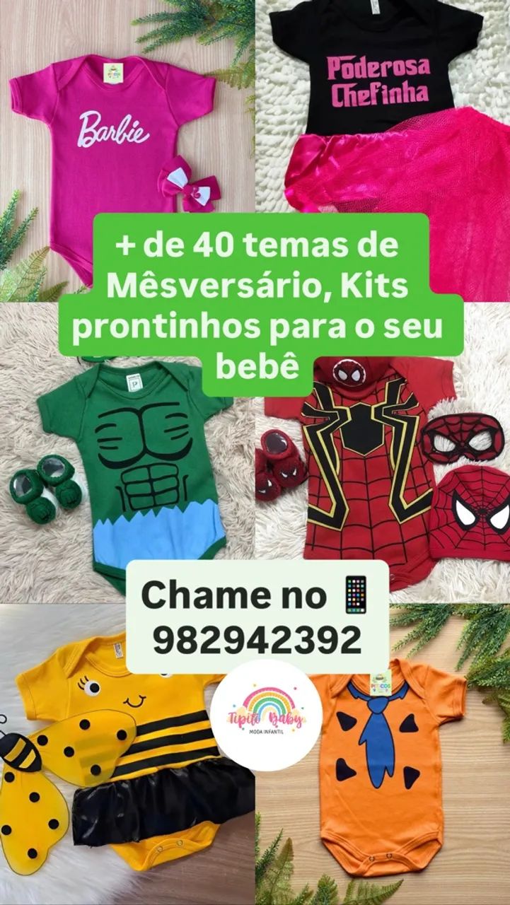 Body infantil Temático