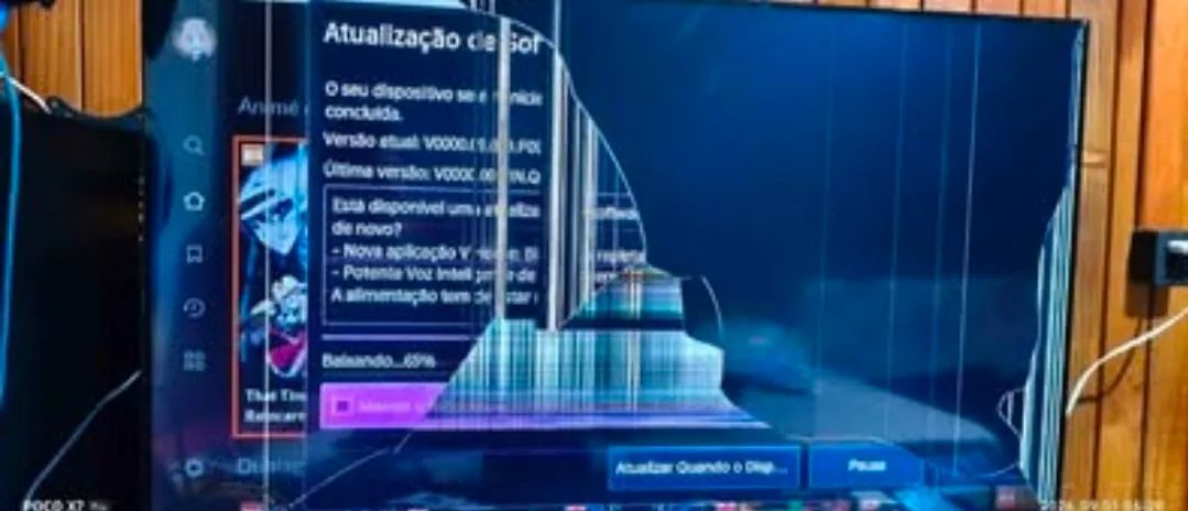 Tv 43 - Display quebrado 